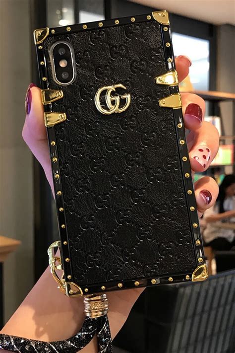 gucci case iphone leather box|Gucci phone case iPhone 11.